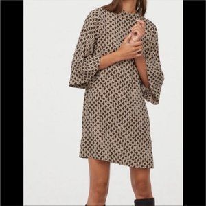 NWT Richard Allen X H&M Patterned Shift Dress